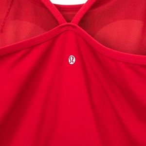 lululemon athletica Tops - Lululemon Power Y Tank Red Size 4 EUC lululemon athletica Tops - Lululemon Power Y Tank Red Size 4 EUC
